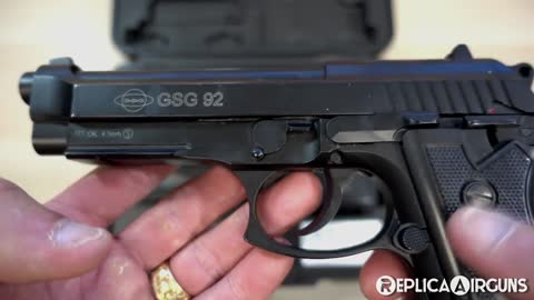 G&G GPM92 Beretta Mod. 92FS GBB Airsoft Pistol Table Top Review