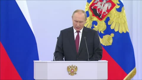 Russia: Putin claims annexation as, "the will of millions of people"