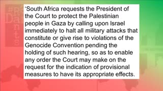 THE DETAIL IN SOUTH AFRICA’S LEGAL CASE AGAINST ISRAEL IS ASTONISHING!
