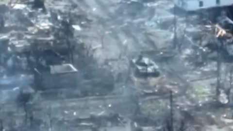 Russian Tanks Destroyed in Dunbas