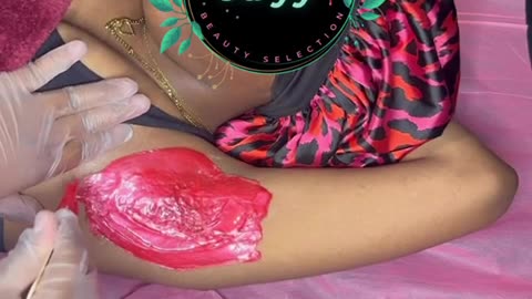 Underarm Waxing Tutorial by Jalyn Jones Using Cherry Desire Hard Wax Scented