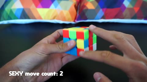 Solving A Rubik’s Cube In 10 Sexy Moves