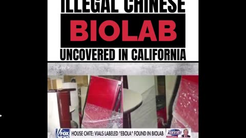 Secret Biolab in California with CCP Ties