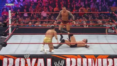 Alberto del Rio won Royal rumble match