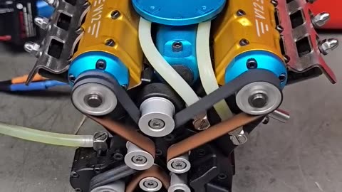 Mini Rc v12 engine sound