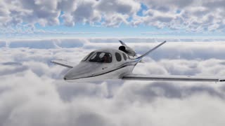 Cirrus Vision IFR Climb Through Turbulence