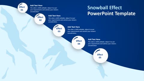 Snowball Effect PowerPoint Template