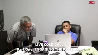 SALES TRAINING WITH CLIENTS & STUDENTS: PART #1 HOW TO ENGAGE THE PROSPECT ON A COLD CALL