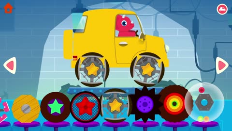 Dinosaur Car🚗 - Painting & Designing Car Games For Kids | Kids Learning | Kids Games | Yateland