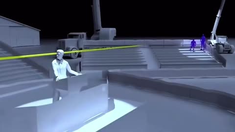 This model shows an accurate depiction of the line of sight between the shooter