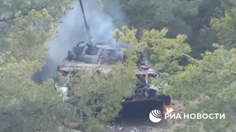 The Russian military destroyed two infantry fighting vehicles of the Ukrainian army!!!