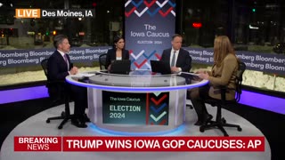 Trump Wins the Iowa Caucus Shortly After Voting Begins
