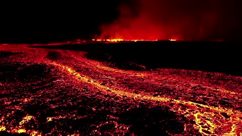 🌋 The most powerful volcanic eruption in the south of Iceland: a state of