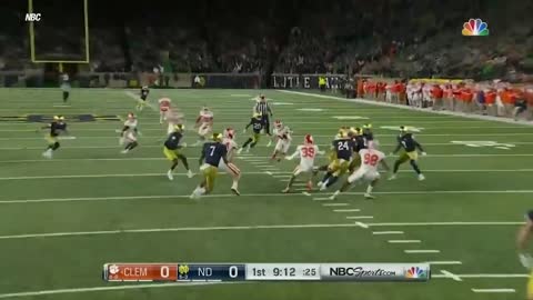 Clemson vs. Notre Dame Football Highlight (2022)