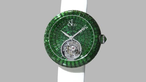 The Jacob & Co. Brilliant Flying Tourbillon Tsavorites