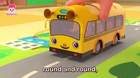 🚌 Bebefinn Bus Play and Song _ Baby Car _ Nursery Rhymes Compilation for Kids