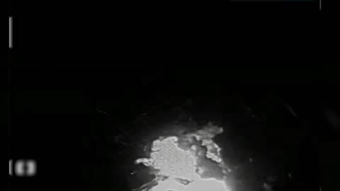 The IDF published footage of a strike