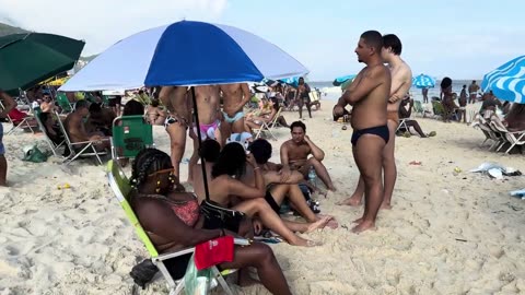 Holiday enjoy on Copacabana beach new video