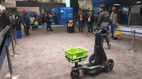 Cart Futuristic Personal Shopping Assistant 2021