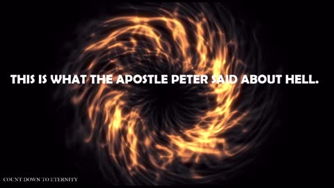 THIS IS WHAT THE APOSTLE PETER SAID ABOUT HELL. #HELL #SHORTS,