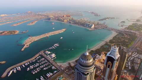 Dubai, United Arab Emirates 🇦🇪 - by drone [4K]