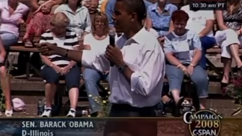 Obama on ‘Rigged’ Elections at Kent State University on Sept. 3 2008…