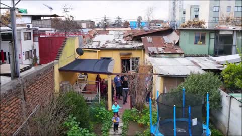 Farewell to the houses at Atacama street 3064 in Santiago, Chile