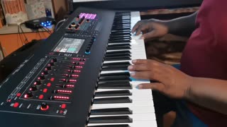 Roland Fantom 7_using the Juno 106 model synth