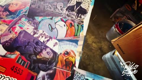 Hip Hop Inspired Art On Recycled Materials | Kasim Patton Artist Corner Mini-doc