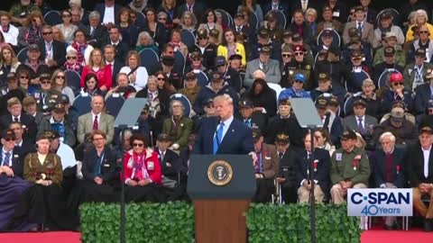 Today marks the 78th anniversary of D-Day. Trumps speech at the 75th Anniversary at Normandy.