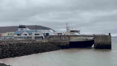 Digby Ferry At A Digby Terminal