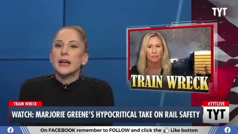 Marjorie Taylor Greene Can't Stop Saying Dumb Stuff About The Trail Derailment In Ohio