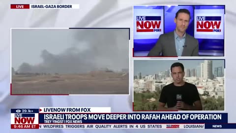 Israel-Hamas war_ Israeli forces fight Hamas militants, Trey Yingst reports _ LiveNOW from FOX