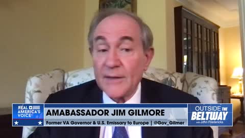 Outside the Beltway on April 13, 2022 Guest: Jim Gilmore