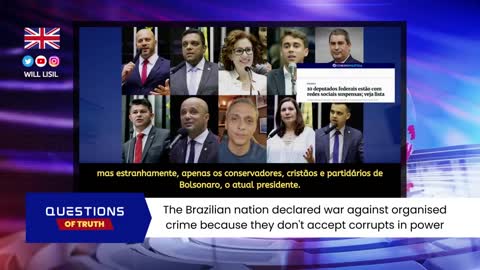 BRAZIL WAS STOLEN 🩸🇧🇷 | IT'S A WAR: BRAZILIANS TURNED AGAINST CORRUPT INSIDERS. "We never give up: Either stay our homeland free or we will die for Brazil!"