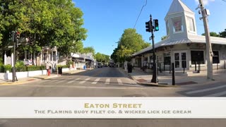 A Biking Tour of Duval Street -- Keys West, Florida: A Slack Tide Bike Ride