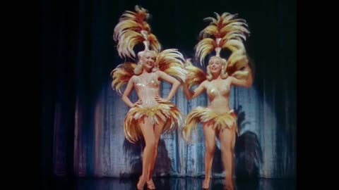 Betty Grable & June Haver dance in THE DOLLY SISTERS, 1945