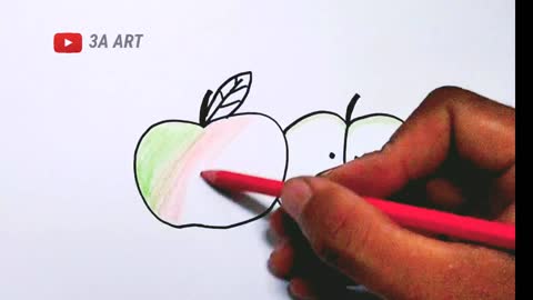 Drawing Apple - Easy Drawing