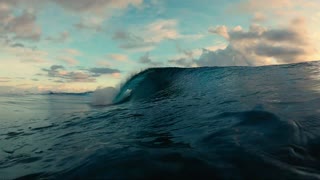 amazing water waves slow motion