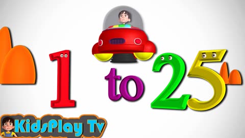Kids Play Tv - Learn 1 to 25 Numbers For Kids Toddlers Phonics And Children