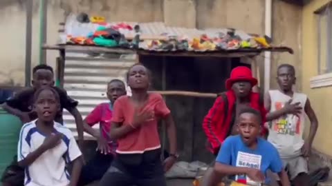 Impoverished kids in Africa have made the best video I've seen for a long time.. 😁