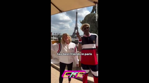 Martha Stewart and Snoop Dogg attend the 2024 Paris Olympics