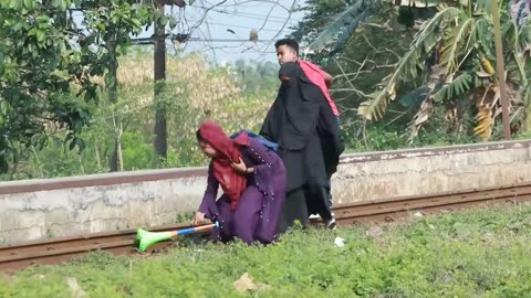 "Epic Viral Train Horn Prank: Public Reactions That Will Shock You!"