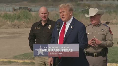 Trump Border Speech: Former president, Texas Gov. Abbott on immigration - FULL NEWS CONFERENCE