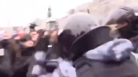 MAN FIGHTS BACK - RUSSIA RIOT SQUAD - I wish I could find a longer video!