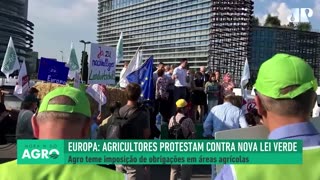 Agricultores Protestam Contra Nova Lei Verde