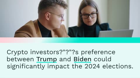 Almost Half of Crypto Investors Prefer Trump Over Biden in Recent Poll