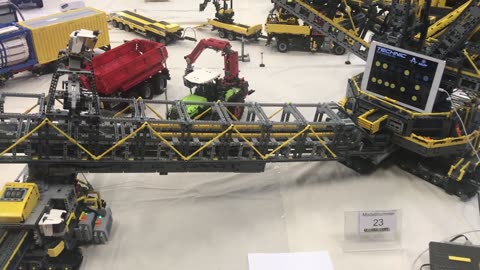 Lego Bucket Wheel Excavator 42055 MK 288 at Stein Hanse 2018