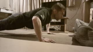 Push Ups (30) Sit Ups (25)