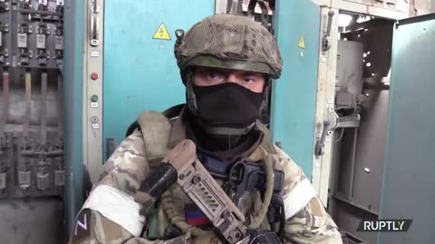 DNR Military "storm" the territory of the plant Azovstal in Mariupol Ukraine